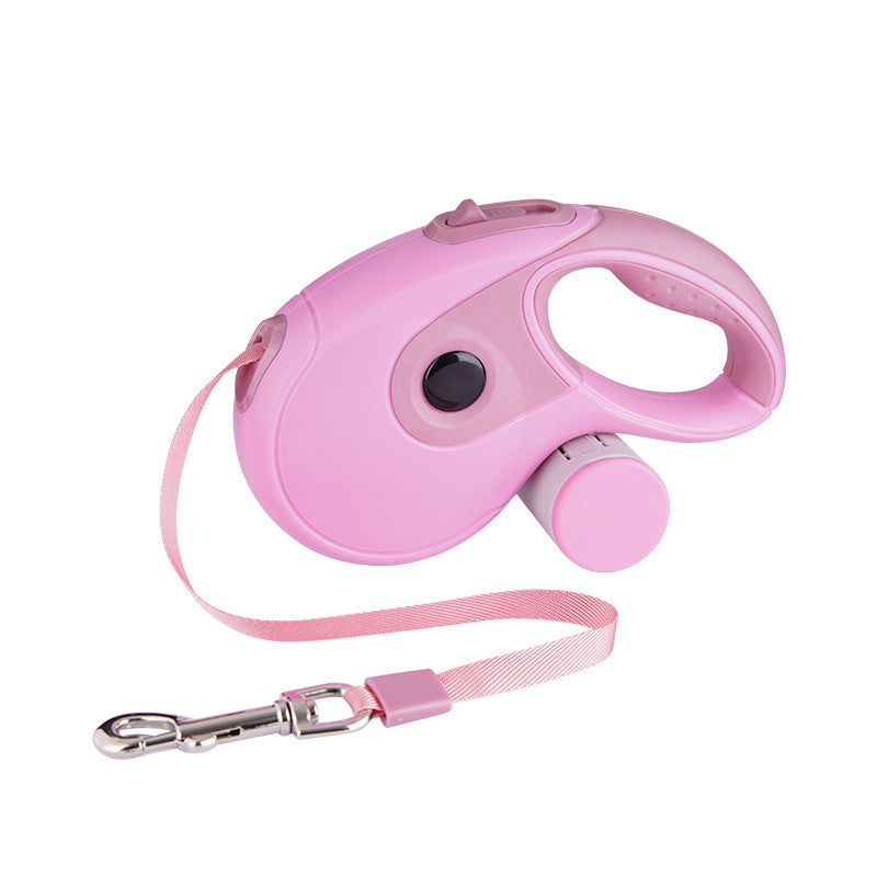 RenFan automatic retractable pet traction rope for household pets, featuring a durable design and easy-to-use retractable leash.