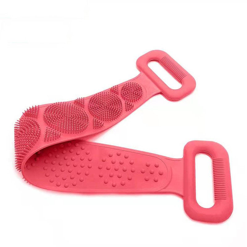 RenFan silicone bath towel for浴室用品, soft and flexible, ideal for drying and cleaning in the bathroom.