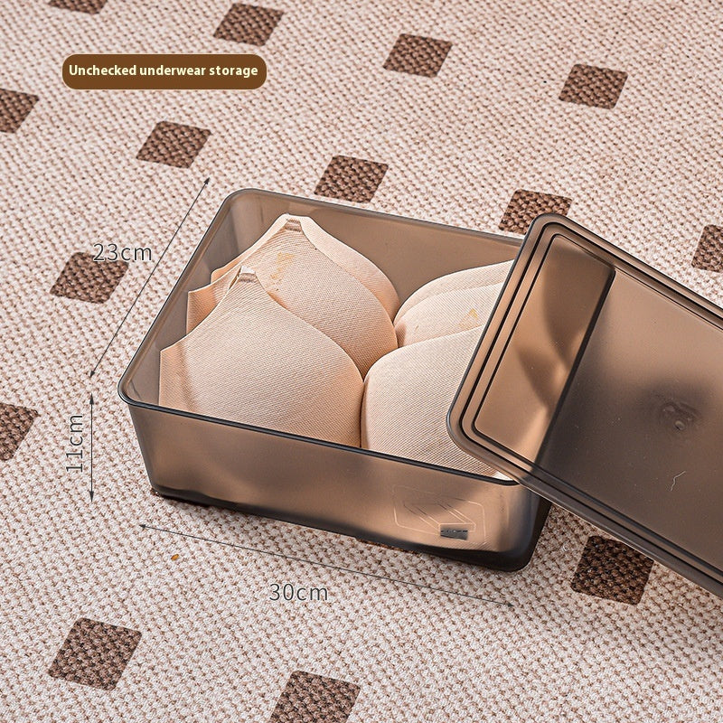 RenFan stacked storage box for underwear, bras, and socks, ideal for wardrobe organization and home storage.