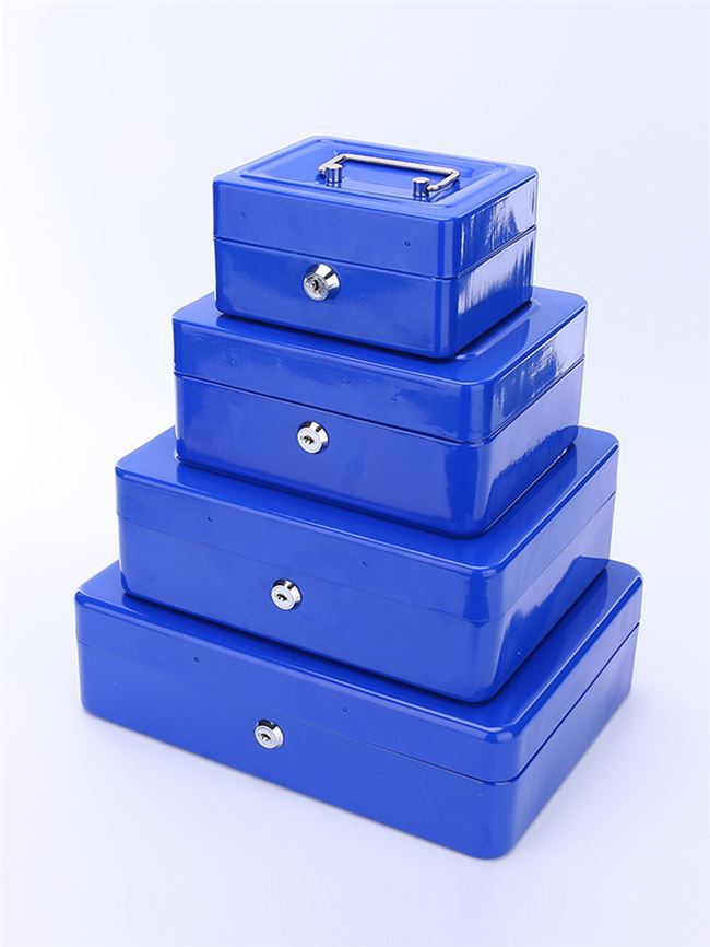Aiqi home storage box with a secure password tin box for organizing valuables and household items.