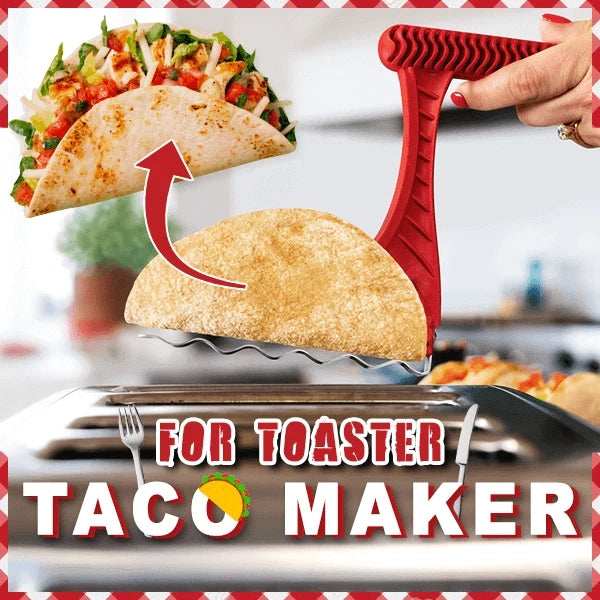 RenFan taco toaster and tortilla maker, kitchen tools for baking taco shells and pie crusts, compact kitchen accessories for cooking.