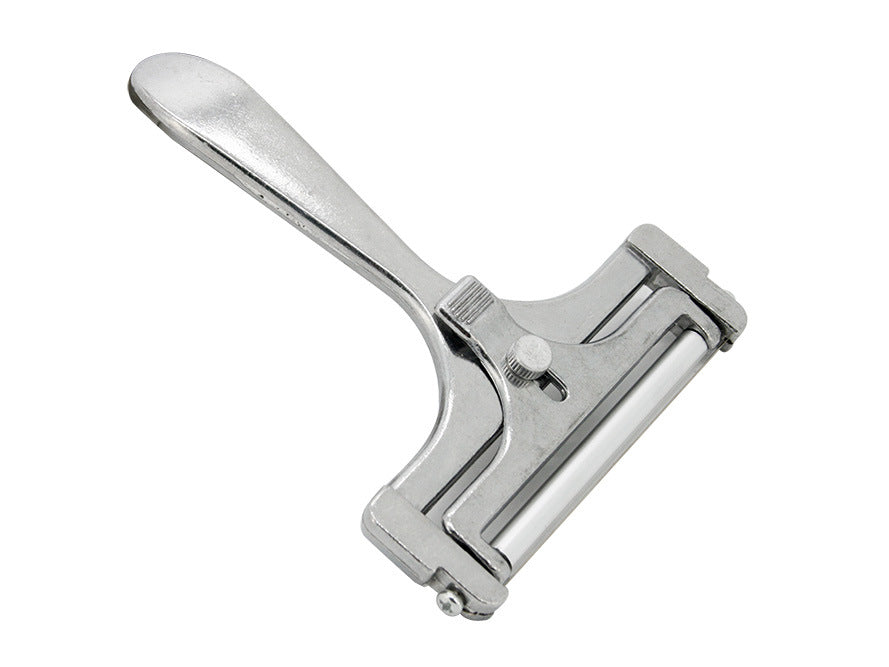 Aiqi aluminum butter and cheese scraper for kitchen use, designed for spreading and removing butter or cheese from containers.
