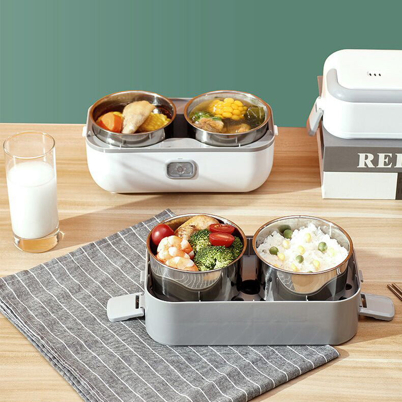 RenFan electric lunch box with heat preservation feature, compact kitchen appliance for keeping meals warm