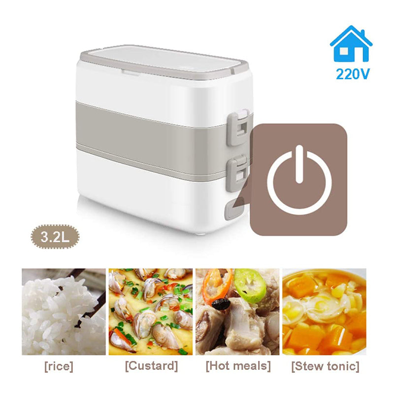 RenFan electric lunch box with heat preservation, compact kitchen product for keeping meals warm and fresh.