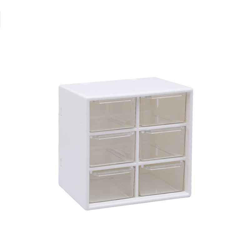 Desktop organizer storage box for stationery and daily essentials.