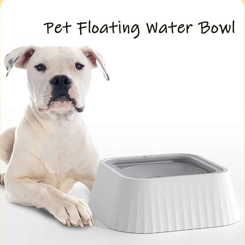 Splash-Resistant Floating Pet Water Bowl