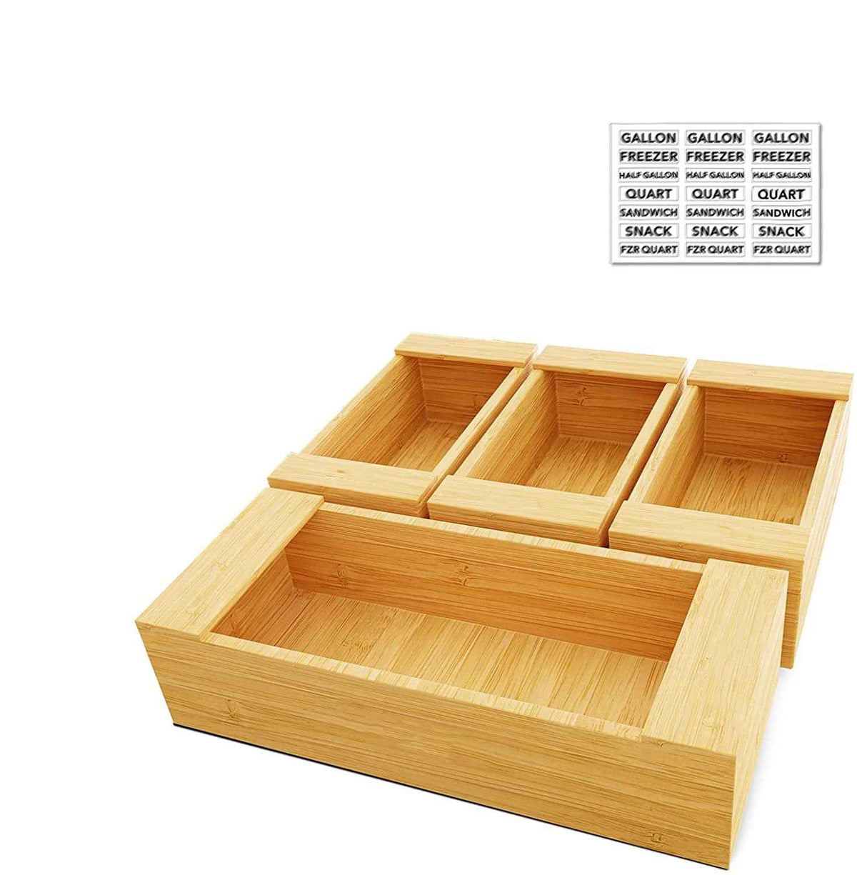Kitchen Storage Drawer Organizer Box