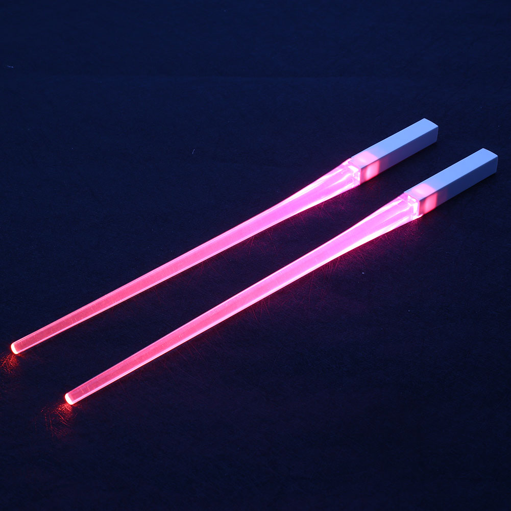 RenFan glowing kitchen chopsticks with a sleek design, featuring luminous tips perfect for cooking and dining in low light.