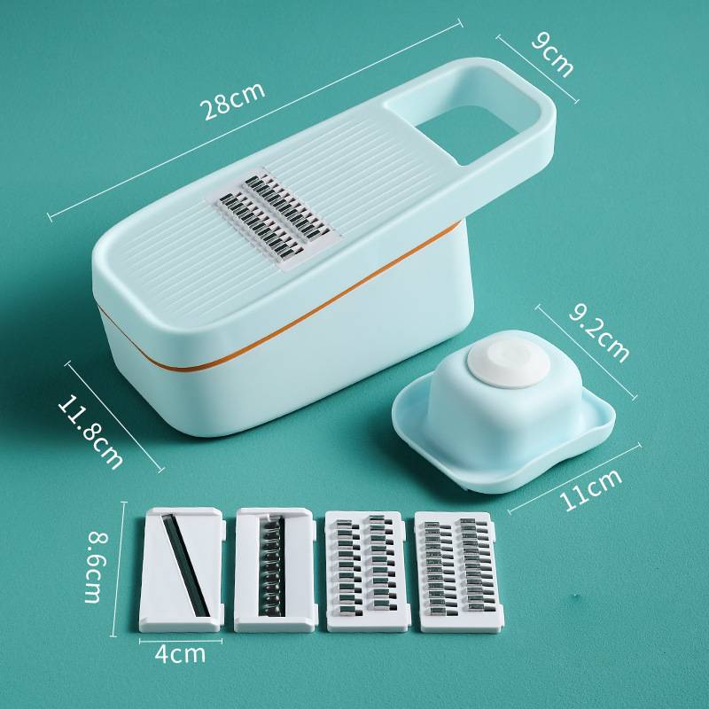 Aiqi kitchen potato slicing and radish shredder grater for efficient vegetable preparation in the kitchen.