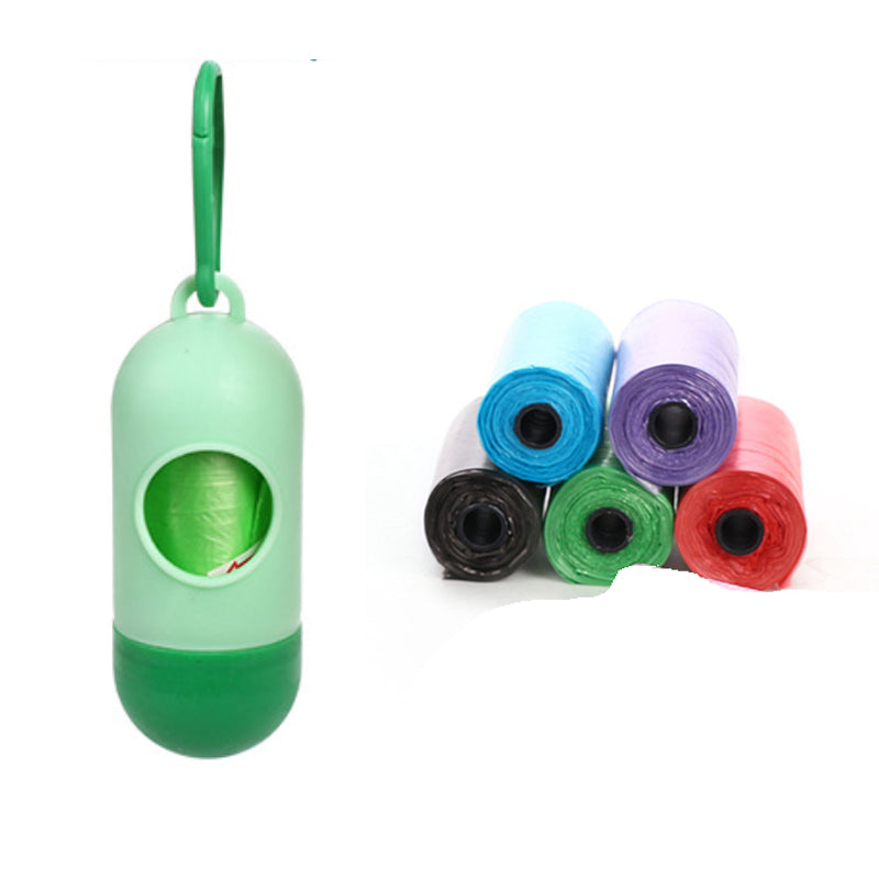 Aiqi pet trash bag for dog waste cleanup, durable waste refuse bags for easy pet waste disposal and outdoor cleanup.