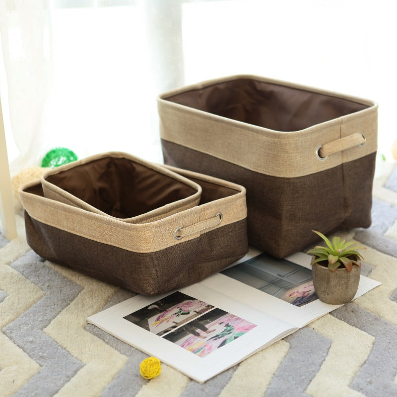 RenFan 家用收纳箱 storage box with lid, lightweight plastic container for organizing household items