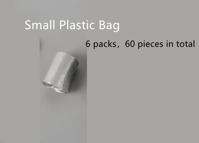 RenFan pet dog poop bag dispenser with foldable poop spoon, portable travel accessory for pet waste cleanup.