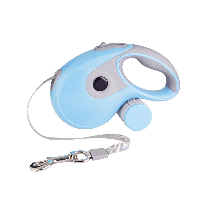 RenFan automatic retractable pet traction rope, household pet leash with easy retraction and secure locking for walking pets.