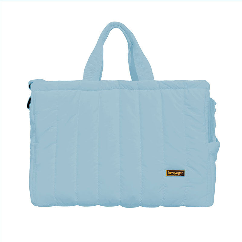 Portable pet dog and cat messenger bag from RenFan, featuring a spacious design for pet transportation and travel.