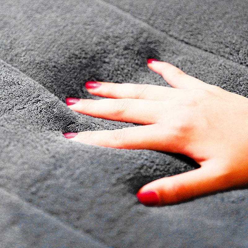 RenFan Memory Cotton Bathroom Carpet with soft, absorbent memory foam surface for comfortable bathroom use.