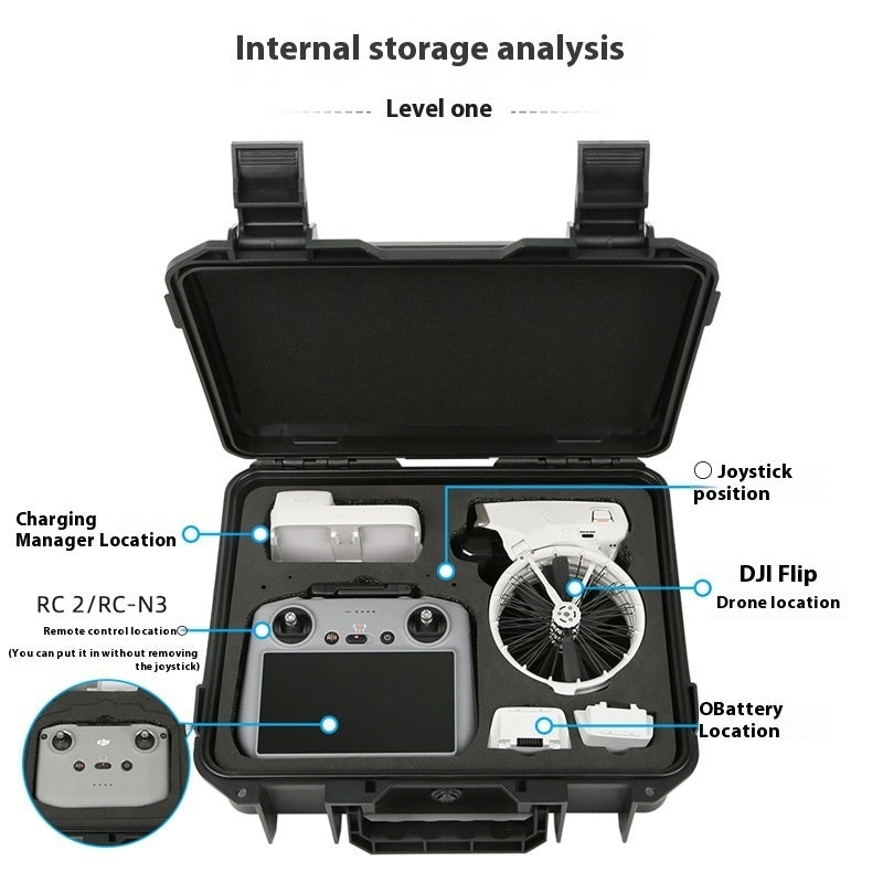 A waterproof waist bag by Aiqi, explosion-proof safe storage box with secure, portable design for durable protection.