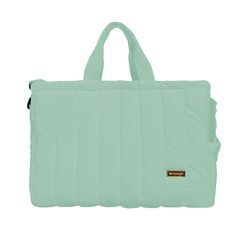 RenFan pet dog and cat portable messenger bag, lightweight pet carrier for travel, with breathable mesh and adjustable straps.