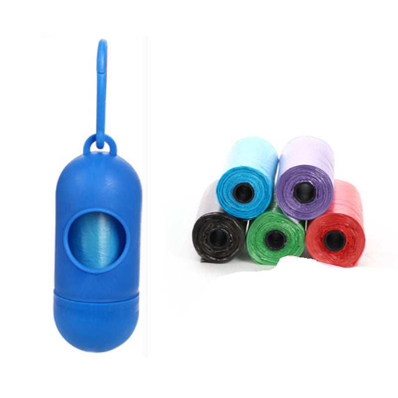 Aiqi pet trash bag for dog poop waste cleanup, durable and leak-proof waste refuse disposal for pets.