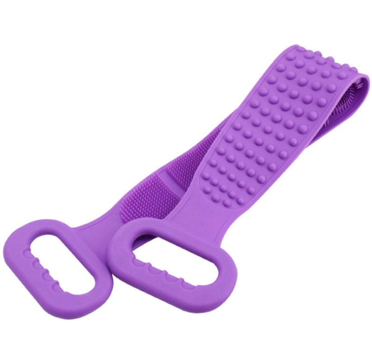 RenFan silicone bath towel, soft and flexible bath accessory for drying and cleansing in the bathroom.