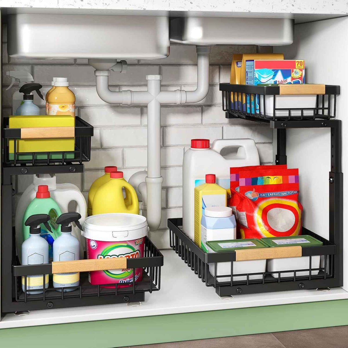 Kitchen Drawer Spice Organizer