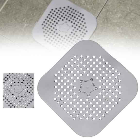 Square Silicone Drain Hair Catcher