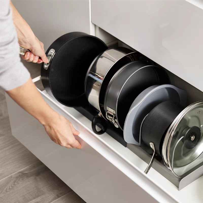 Kitchen Utensil and Cookware Drawer Organizer
