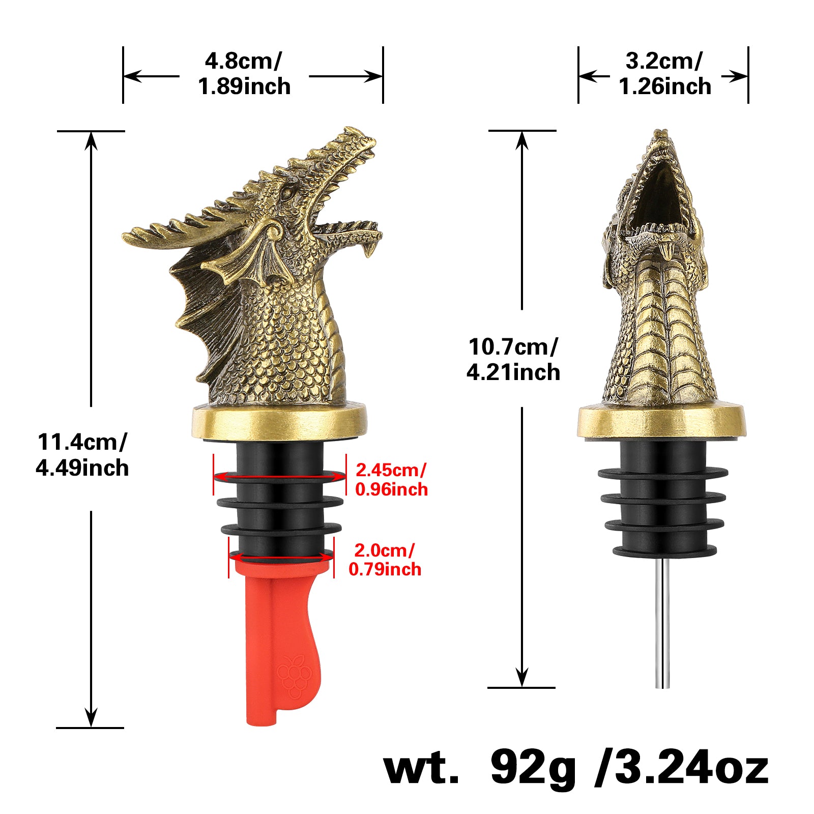 Aiqi dual function faucet dispenser and wine stopper for cocktails and whiskey bottles, kitchen accessory with a unique faucet design.
