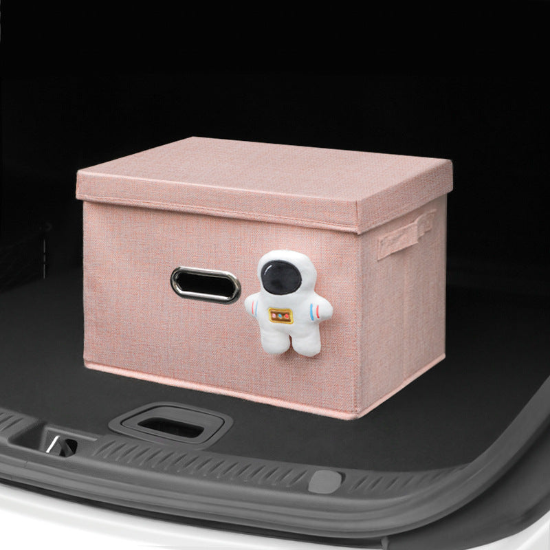 Aiqi car multi-purpose storage box with compartments for organizing essentials in a vehicle interior.