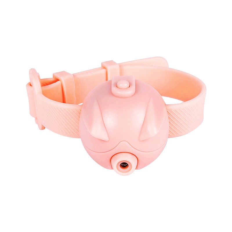 Aiqi automatic laser cat toy collar with interactive teasing laser for kittens, USB rechargeable pet amusement and training.